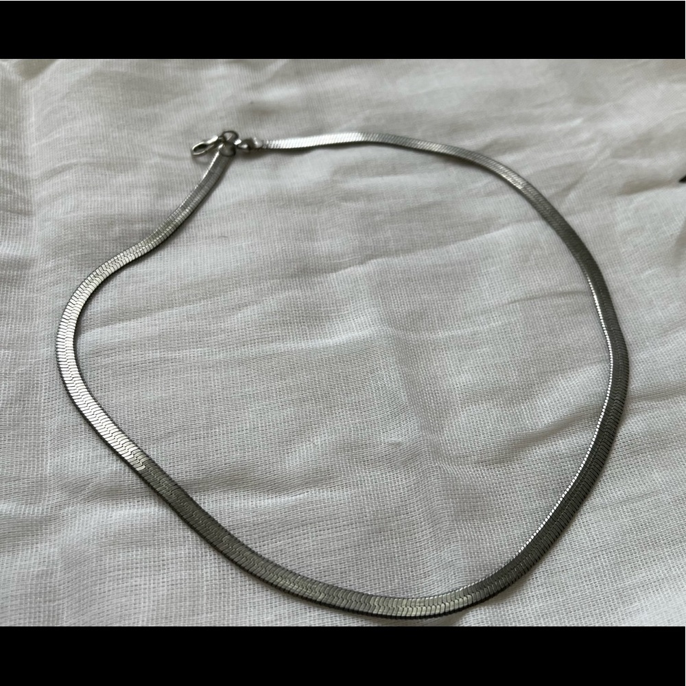 Herringbone necklace